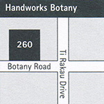 Handworks Botany map